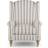 Dunelm Oswald Folkstone Stripe Grande Blue Armchair 108cm