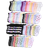 Shein 20pairs Children's Short Socks: Candy-Colored, Lace Bowknot, Heart Pattern, Striped, Soft, Comfortable, Casual, All-Match, Student Ankle Socks - Suitable For Daily Use, Random Mixed Colours