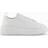 Armani Exchange Chunky Leather Sneakers - White