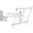 Vogels TVM 3445 White
