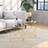 Homcom Tables Set of 2 Side End with Glass Top Gold Tone Nesting Table