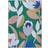 Elements Fieldsley Floral Multicolour, Green 120x170cm