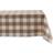 DII Buffalo Tablecloth Brown, White (304.8x152.4cm)