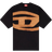 Diesel T-Boxt Bleach T-shirt - Orange/Black