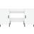 vidaXL 829558 White High Gloss Skrivebord 50x140cm
