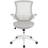 Flash Furniture Kelista Light Gray/White Kontorsstol 104.8cm