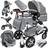 Kesser Loops 3 in 1 Grey/Silver (Duo) (Système de Voyage)