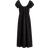 H&M Off The Shoulder Poplin Dress - Black