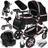 Kesser Loops 3 in 1 Black/Rose Gold (Duo) (Système de Voyage)