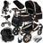 Kesser Loops 3 in 1 Black/Champagne (Travel system)