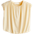 H&M Draped Cropped Top - Light Yellow