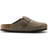Birkenstock Boston Soft Footbed Suede Leather - Taupe