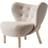 &Tradition Little Petra VB1 Karakorum/White Oak Loungestol 75cm