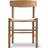 Fredericia Furniture J39 Mogensen Vintage Lacquered/Braided Nature Köksstol 77cm