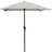 Hoffmann Barcelona Parasol - Grey 200cm