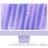 Apple iMac, 24-inch, M4 Chip, 8-core CPU, 8-core GPU, 16GB Unified Memory, 256GB SSD Storage Purple