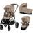 Cybex Gazelle S Almond Beige Taupe Frame (Duo)