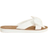 Shein Styleloop Fashion White Slides For Women, Bow Decor Cross Strap Slippers For Summer Vacation Shoes Summer Back To School Shoes College Student Shoes Boho Feels Vintage Cottage Core Frenchy Shoes Spring Shoes Spring Break Easter For Casual Beach Style