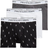 Polo Ralph Lauren Cotton Boxers 3-pack - Black Pony/Heather