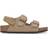 Birkenstock Kid's Milano AS Suede Leather - Taupe