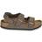 Birkenstock Kid's Milano AS Birko-Flor Nubuk - Mocca