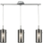 Searchlight Duo Chrome/Smoked Grey Pendant Lamp 71cm
