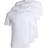 HUGO BOSS Rn Classic Logo Embroidered T-shirts 3-pack - White