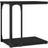 vidaXL 825812 Black Småbord 35x50cm