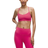Lululemon Flow Y Bra Nulu Light Support A C Cups - Raspberry Coulis