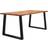 vidaXL Solid Wood Acacia Natural Dining Table 90x180cm