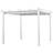 Jabo Pergola - White/White 3x3 m