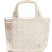 Lululemon Quilted Grid Small Tote Bag 5L - Light Ivory