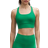 Lululemon Energy Longline Medium Support Bra - Raceway Green