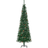 Homcom 6.5FT Artificial Slim Holiday Decor with Pine Green Christmas Tree 195cm