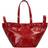 Liebeskind Elvira Rain M Tote Leather Shopper Bag - Dark Red