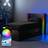 X-Rocker Electra RGB Gaming Single Black Frame Bed