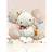 Shein Bunny Radish Daisy Round Balloon Set 5pcs