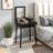 Homcom Vanity Desk Flip-up Mirror 2 Drawers Black Dressing Table