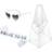 Shein 3pcs Bachelorette Party Bride To Be Decorations Kit