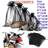 Shein 50 100pcs Black Organza Gift Packaging Bags