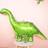 Shein Giant Green Dinosaur Foil Balloon