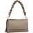 Coccinelle Grana Double Skuldertaske - Taupe