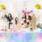 Shein 10-Pack Iridescent Holographic Party Table Covers