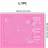 Shein Kneading Non Stick Blue Purple White Pink Baking Mat