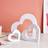 Shein White Heart Shaped Items Decorative Item 3pcs