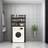 Shein 1pc Bathroom Storage Rack, Toilet Washing Machine Organizer Shelf, Waterproof Rust-Proof No Drilling For Home Use Back To School