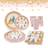 Shein 40pcs Pink Princess Party Decorative Tableware Set