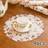 Shein 4pcs Embroidered Hollow-Out Linen Placemats Place Mat Pink