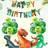 Shein Dinosaur Theme Birthday Party Foil Balloon Set