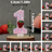Shein 0-9 Number Birthday Candles Strawberry